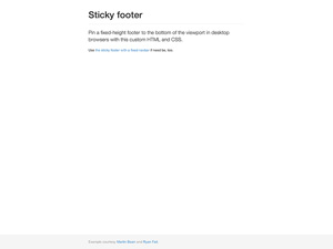 sticky-footer